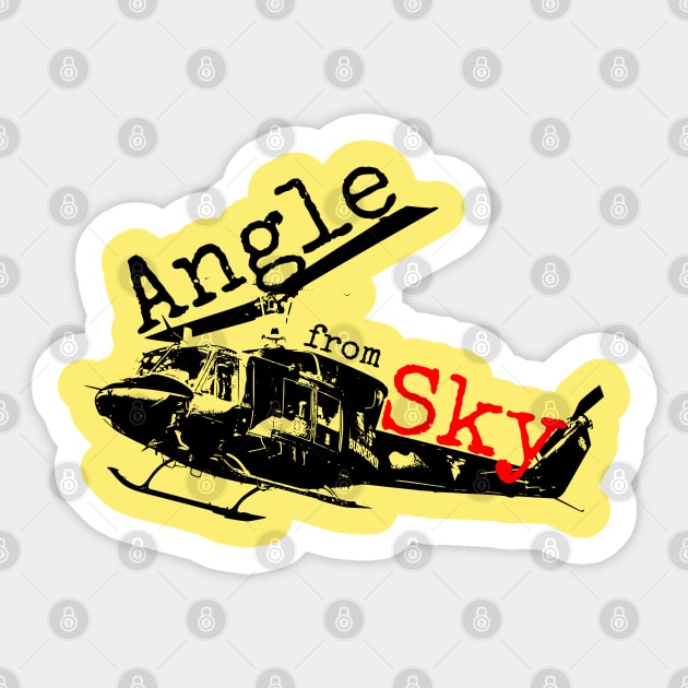 Angle from Sky Sticker by korn2002